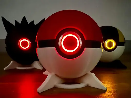Pokeball with Led light